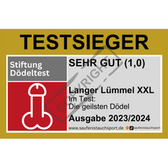 Testsieger XXL-Lümmel Sticker