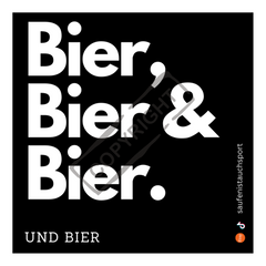 Bier, Bier & Bier Sticker