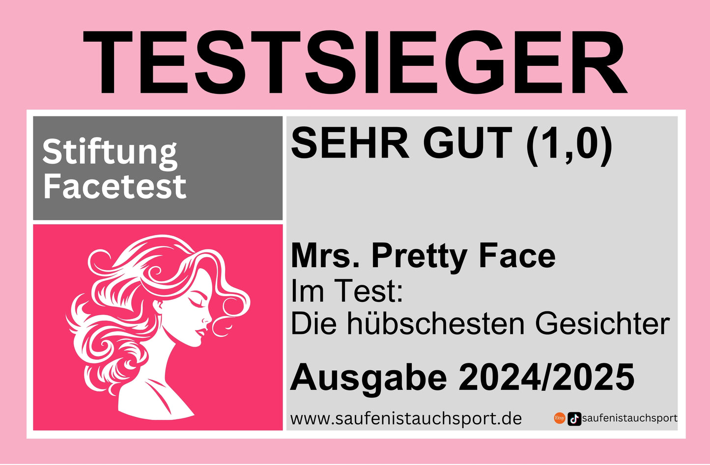 Testsieger Pretty Face