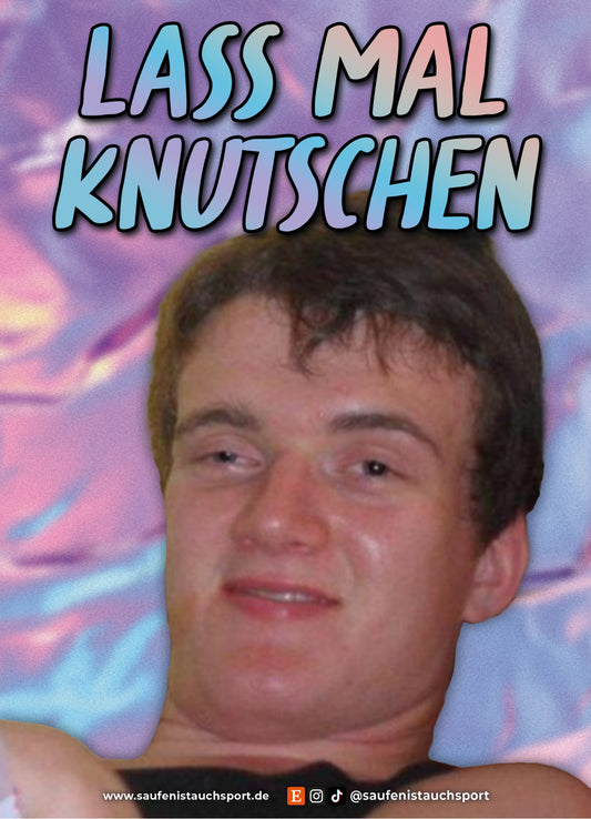 Memesticker Lass mal knutschen