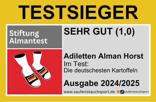 Testsieger Almantest Sticker