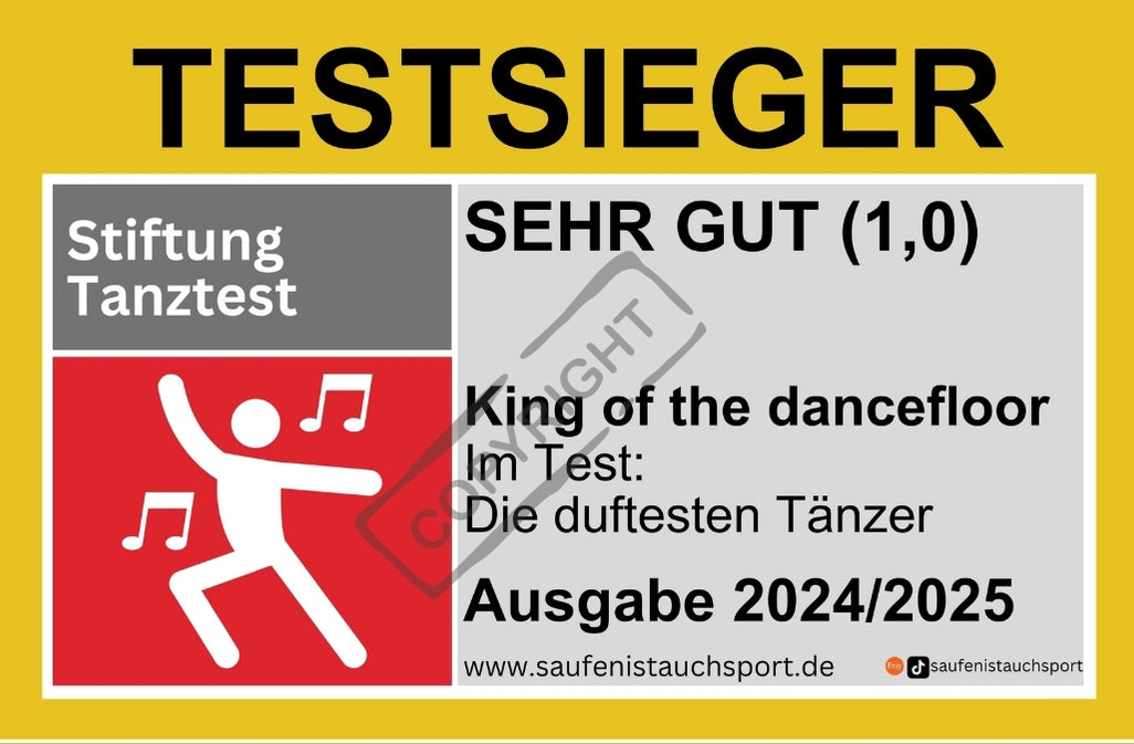 Testsieger Tanztest Sticker