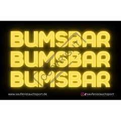 Bumsbar Sticker