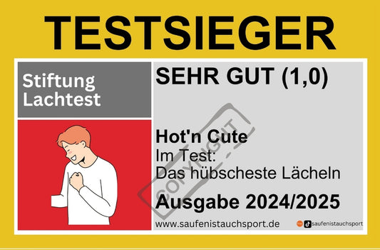 Testsieger Lachtest Sticker