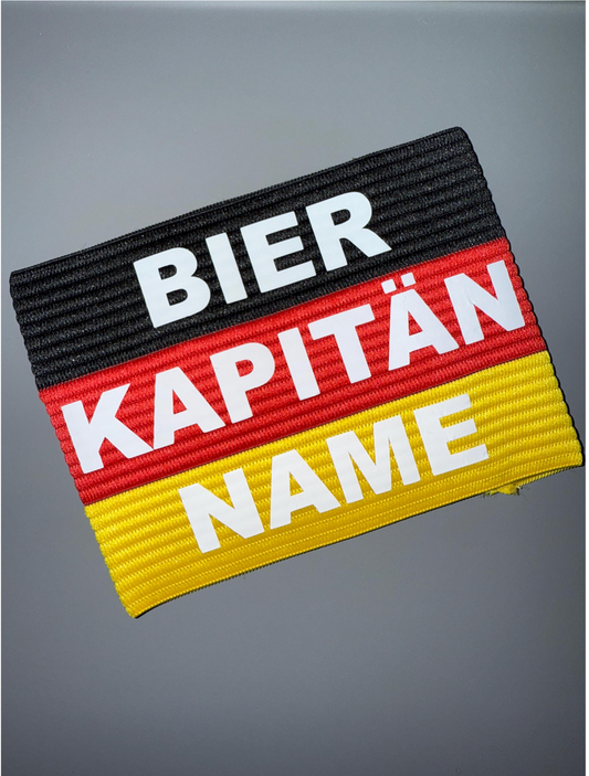 Malle Armbinde / Bier Kapitän / Armbinde Mallorca / JGA / Festival