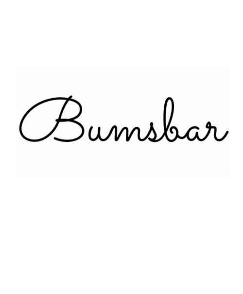 Bumsbar Tattoo (temporär)