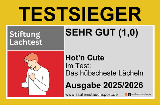 Testsieger Lachtest Sticker