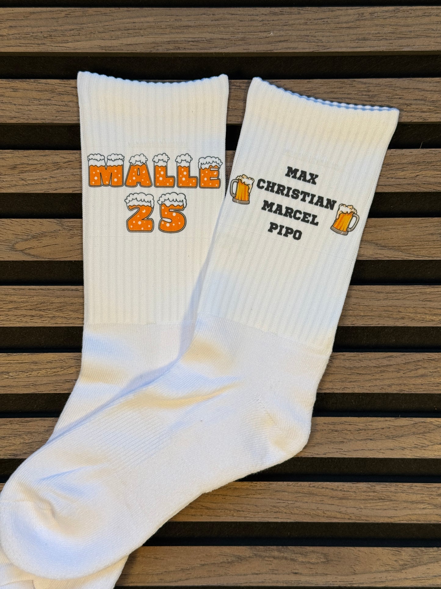 Personalisierte Socken // Teamsocken // Saufsocken // JGA