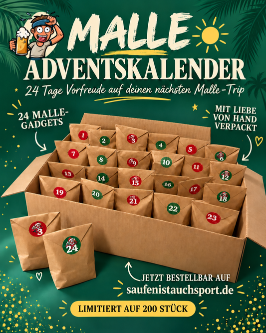 Malle Adventskalender 2026 mit Liebe selbst gepackt