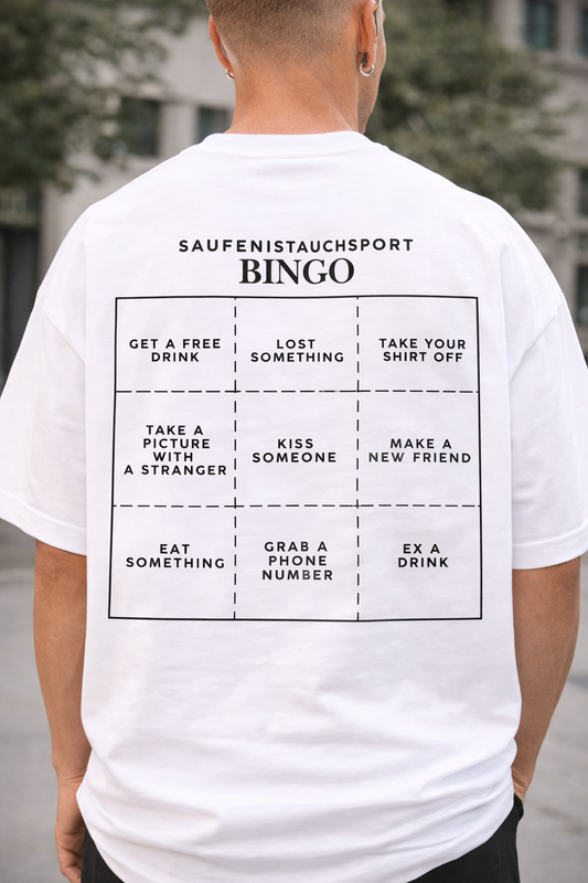 Oversized "Bingo" T-shirt (Bio Baumwolle)