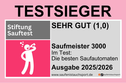 Testsieger Sauftest Sticker