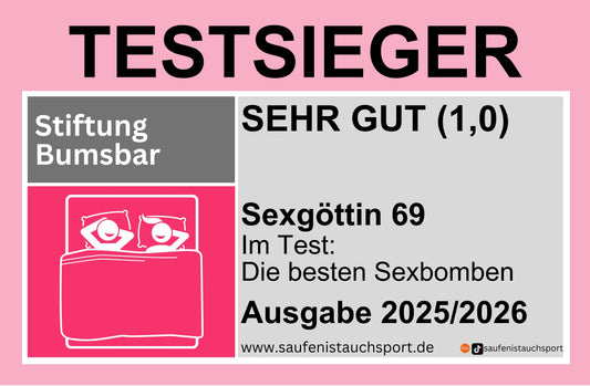 Testsiegerin Sexgöttin Sticker