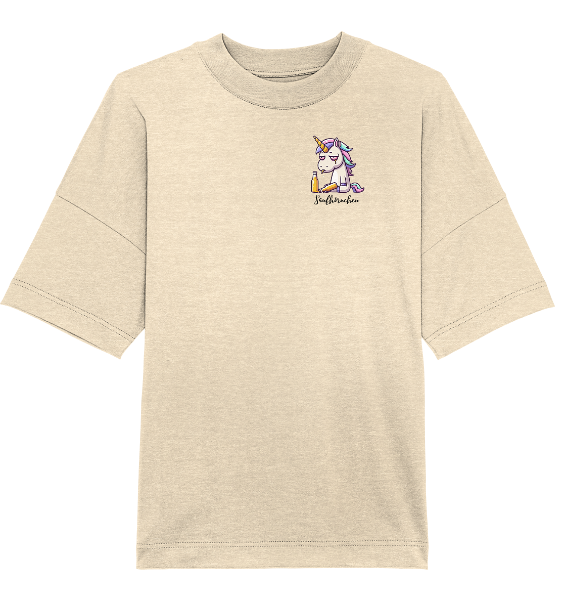 Saufhörnchen klein - Organic Oversize Shirt